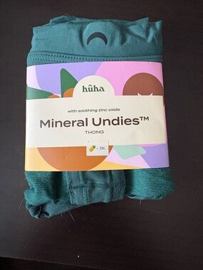 Huha Mineral Undies™ Women’s Thong - Green